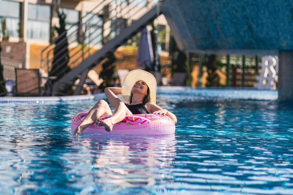 Lazer em família nas piscinas do Cassino Resort Poços de Caldas