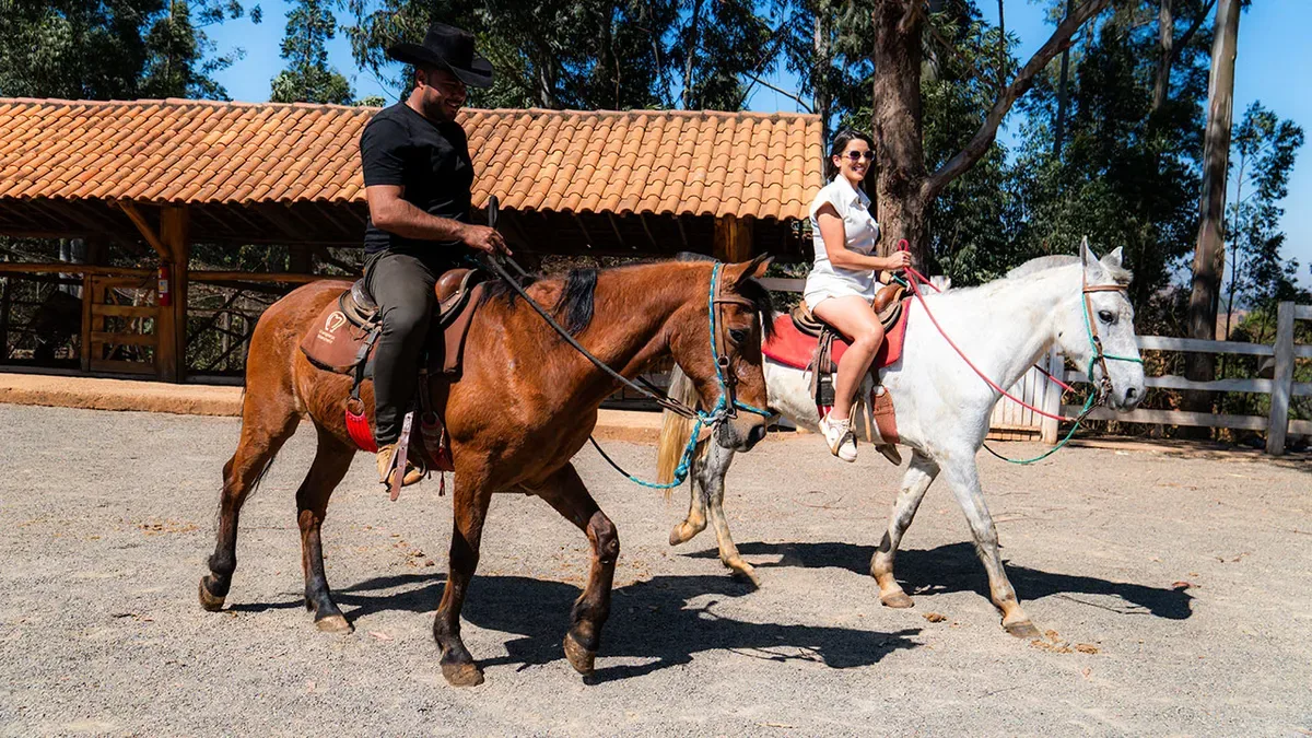 Cavalgada no Hotel Fazenda Poços de Caldas