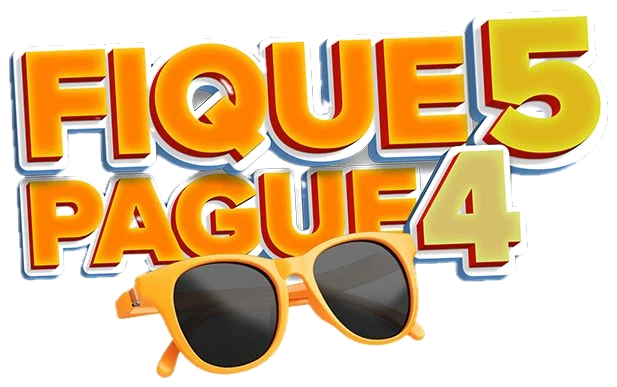 Promoção Fique 5, pague 4