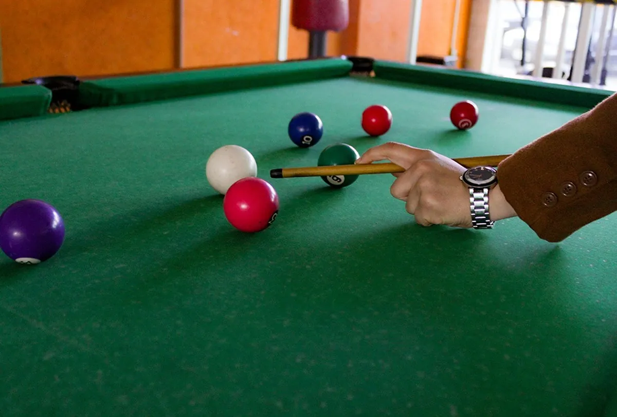Salão de jogos do Hotel Nacional Inn Poços de Caldas