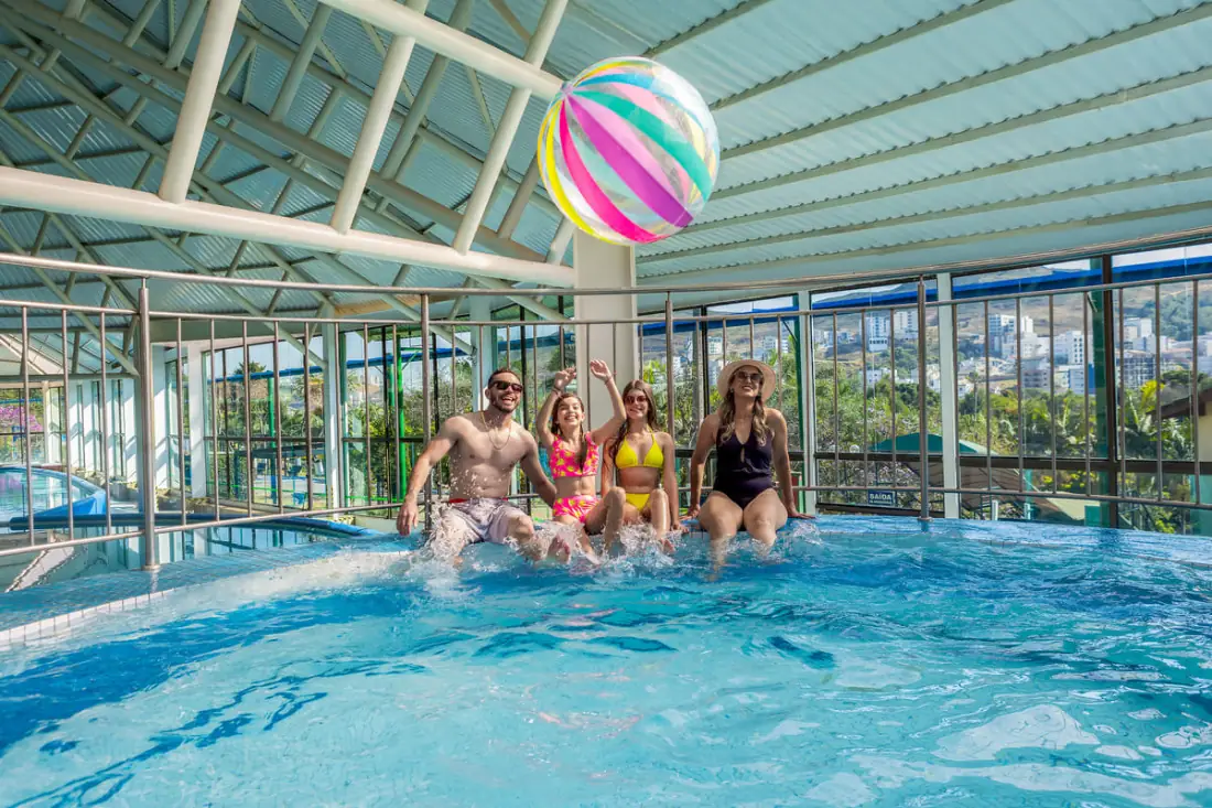 Lazer em família no Thermas Resort