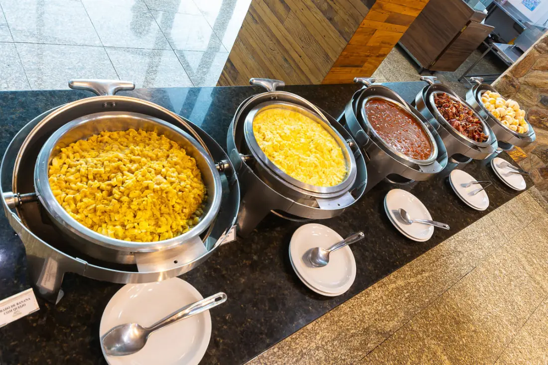 Gastronomia e buffet completo do Thermas All Inclusive
