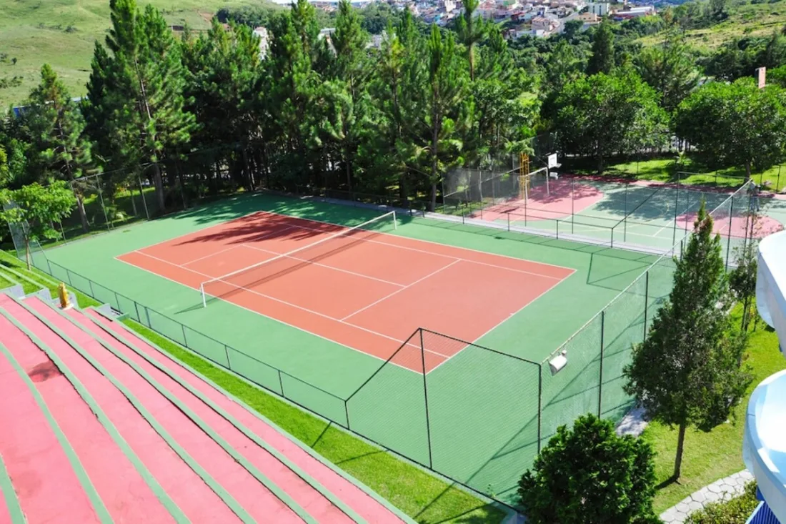 Quadras esportivas do Vilage Inn All Inclusive